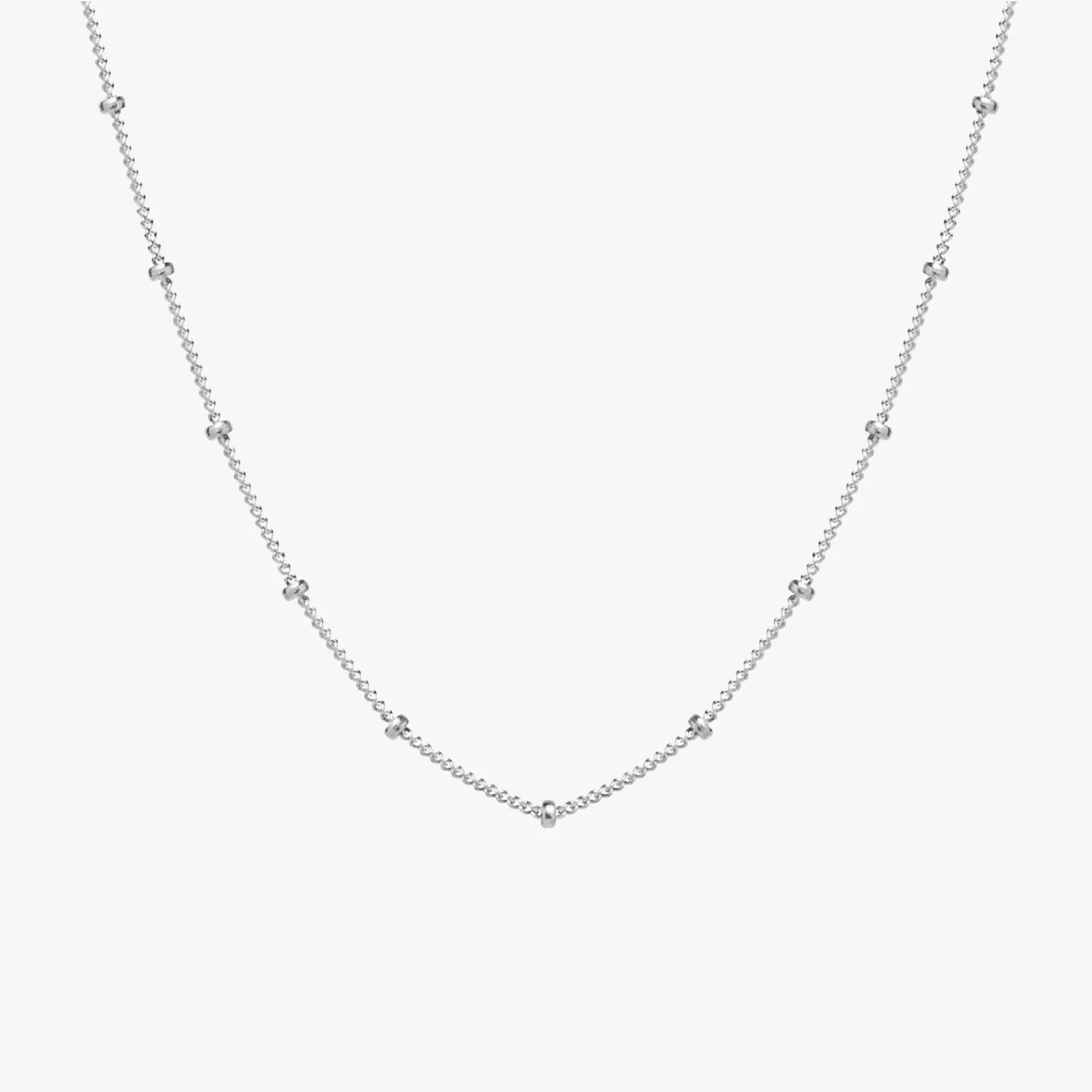 Satellite Chain Necklace - Silver