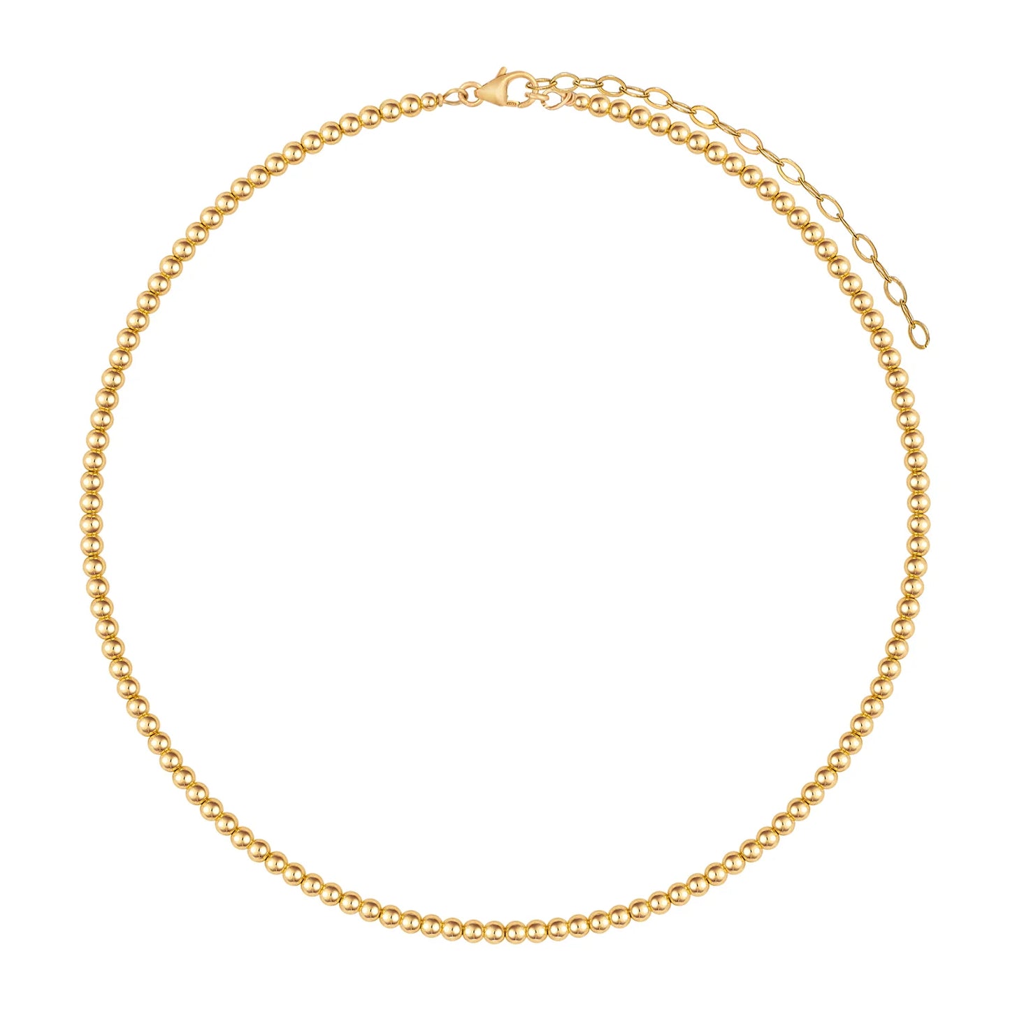 Gold Bead Choker