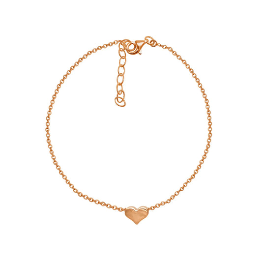 Petit Heart Bracelet - Rose Gold