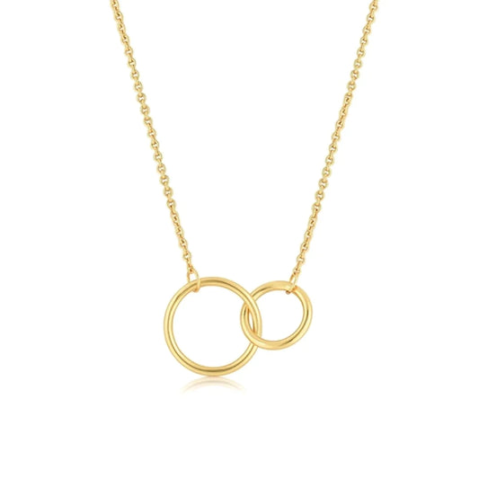 Links of Love Necklace - Gold