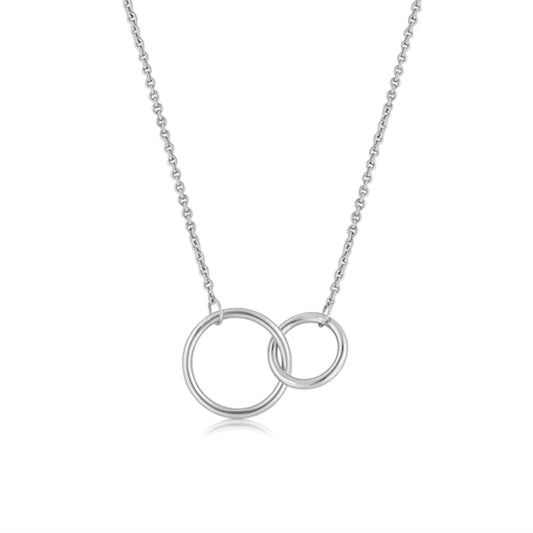 Links of Love Necklace - Silver