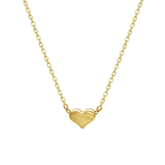 Petit Heart Necklace - Gold